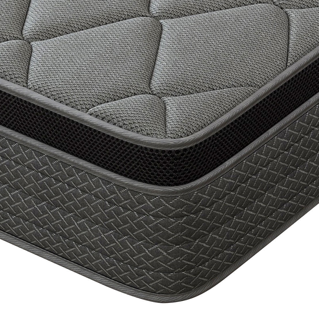 14 Inch Twin Hybrid Mattress in a Box Gel Memory Foam Pocket Spring Medium Firm
