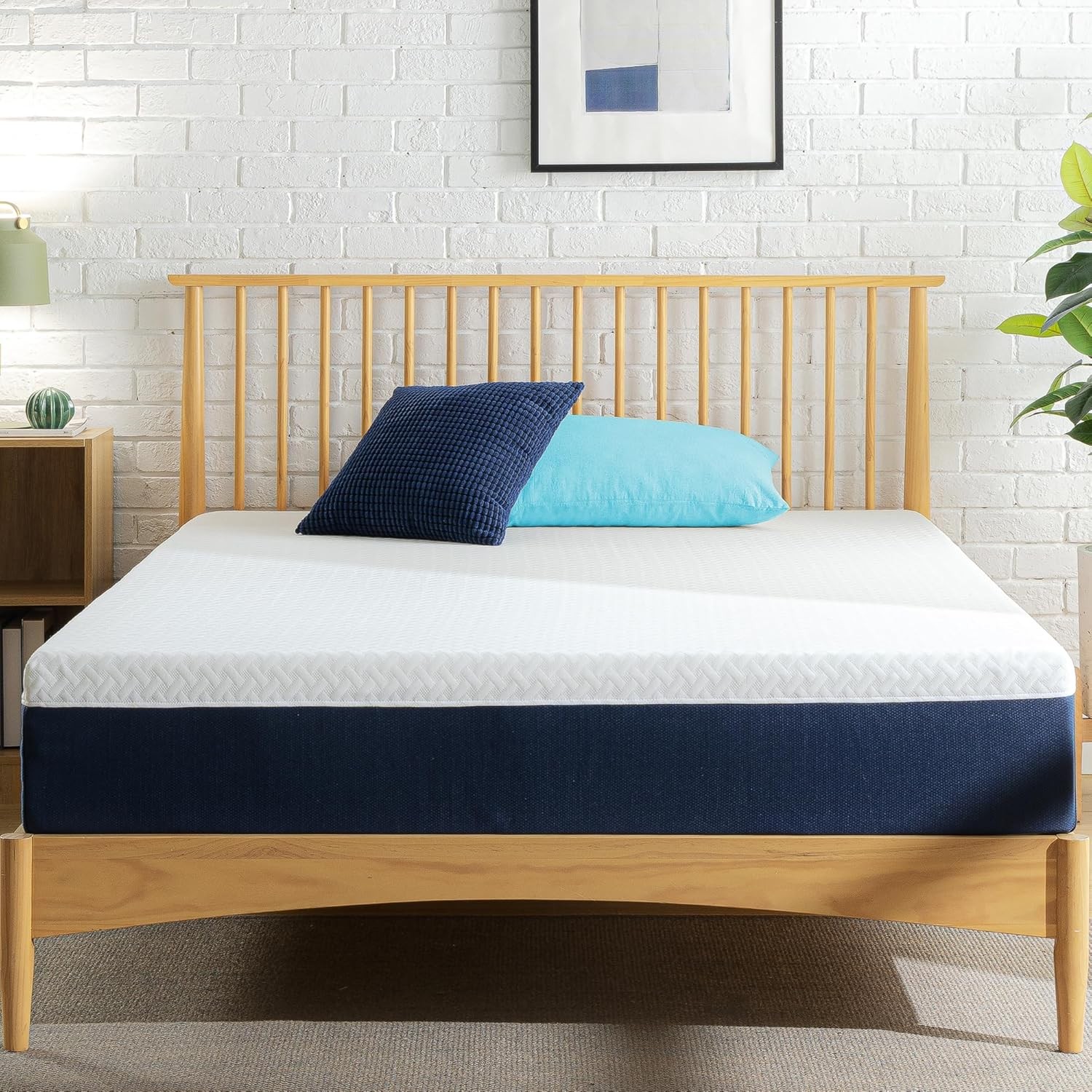 Zinus 5-to 12-Inch Twin Cooling Essential Memory Foam Mattress, Medium Feel