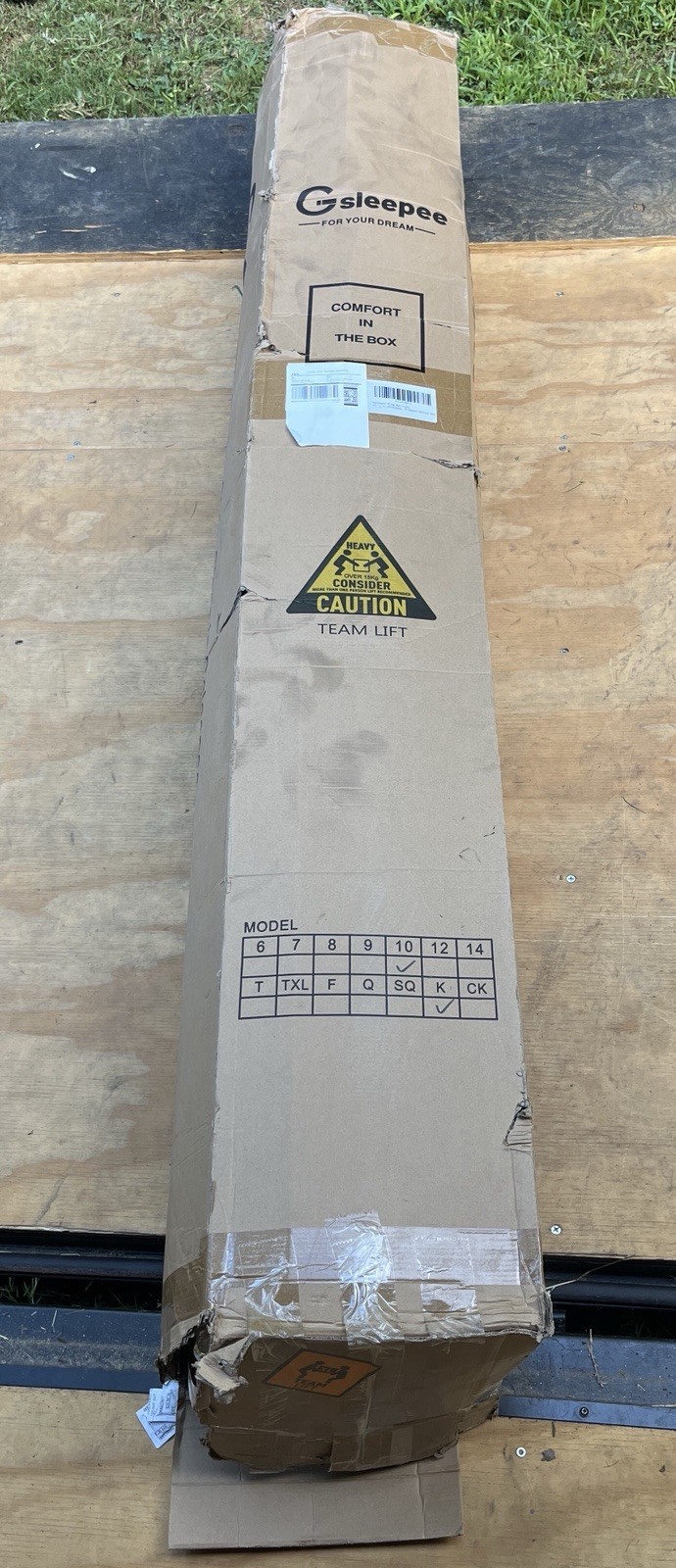 Brand New, Mattress And Bed King Size