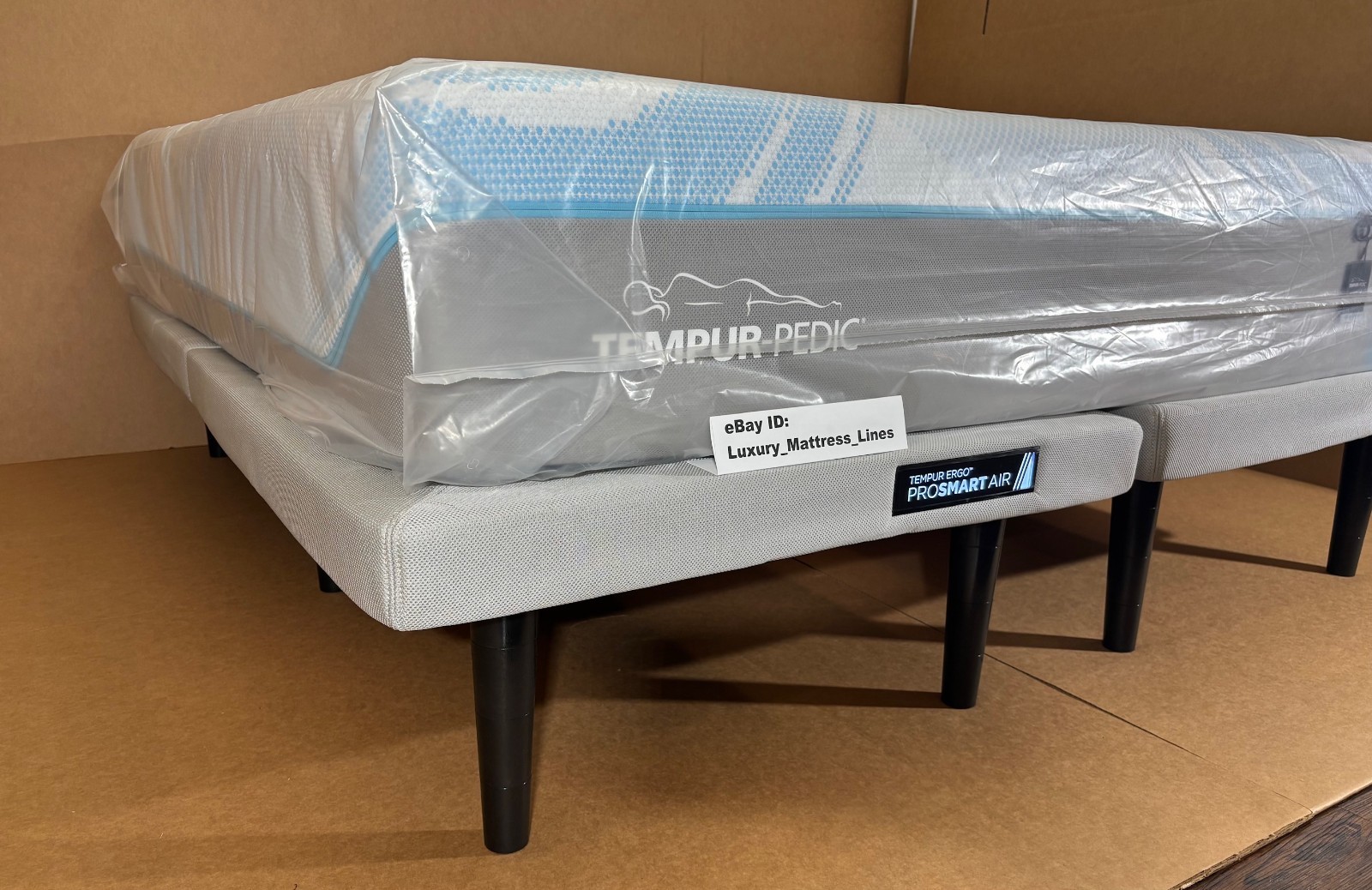 Tempurpedic ActiveBreeze King Mattress W/Pro Smart Air Adjustable Base NEW!