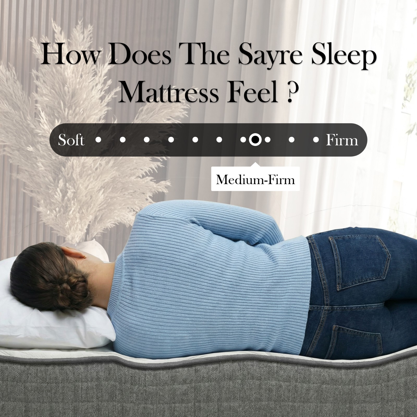 Hybrid Mattress 10″ / 12″ – Medium Firm – Sleep Better From Night One