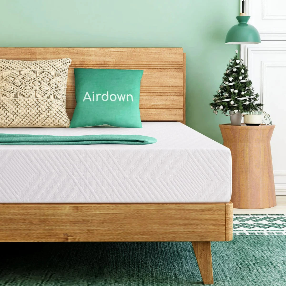 Airdown Twin Mattress, 8 Inch Memory Foam Mattress for Kids, Medium Firm#2678MR8