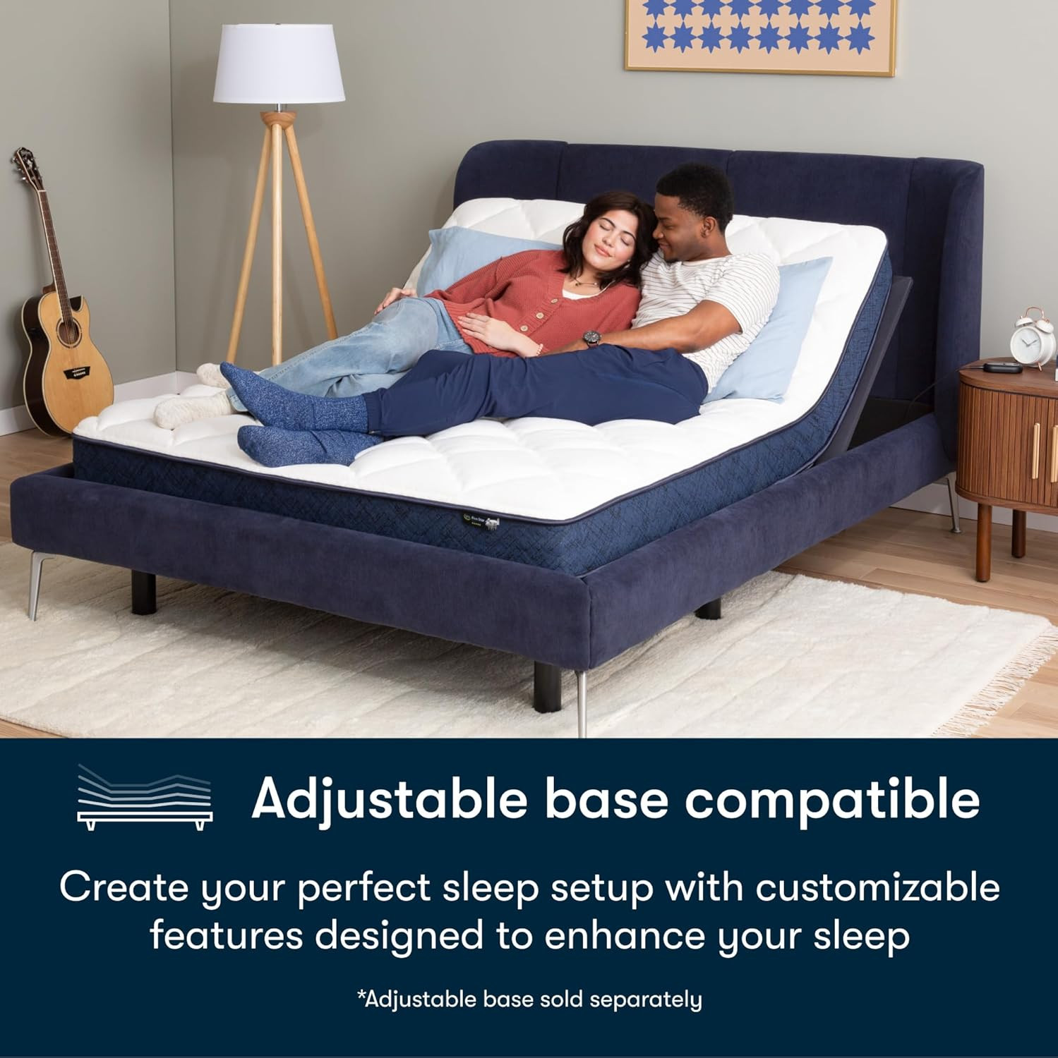 Five Star Tranquility 12″ Plush Pillow Top Queen Mattress – 100 Night Trial