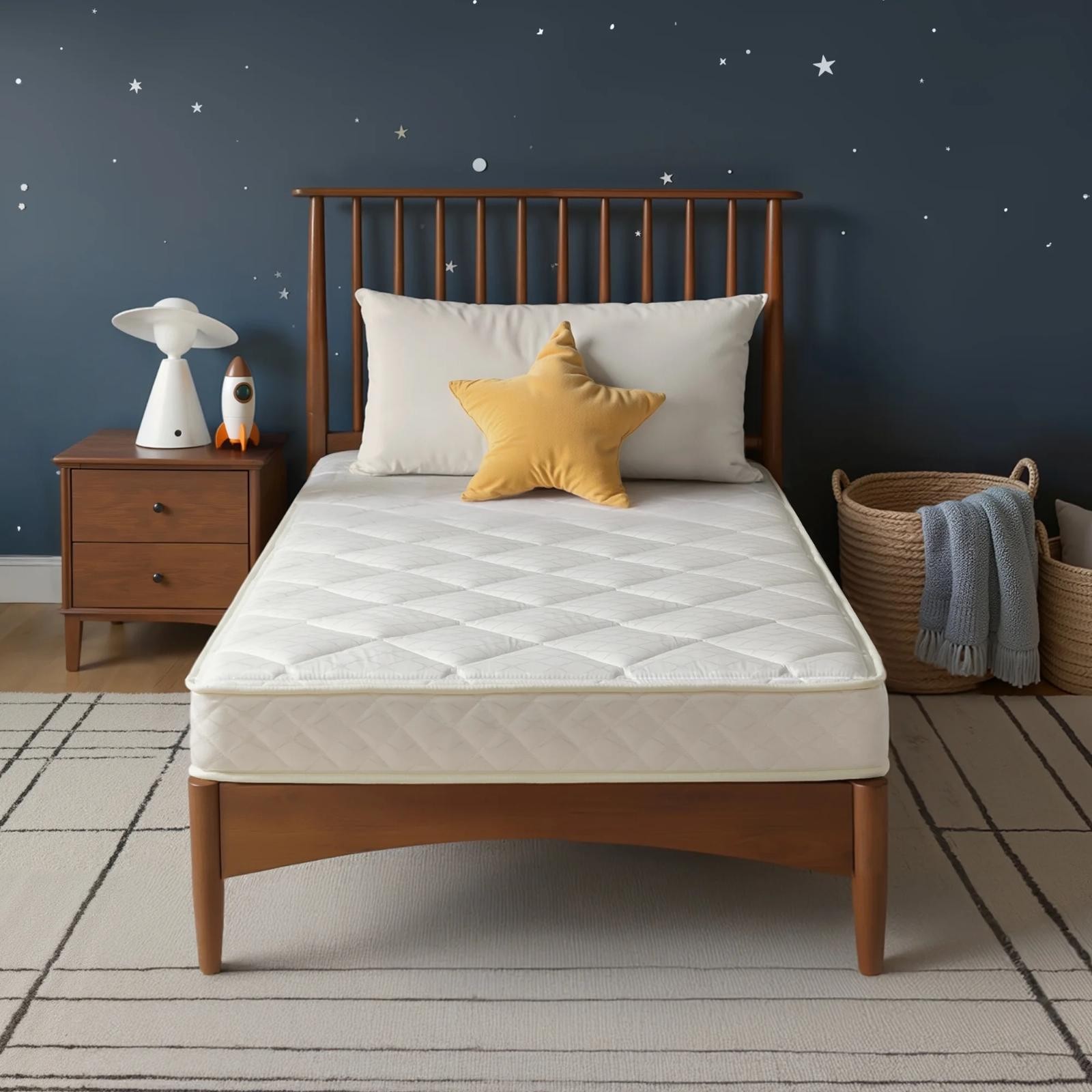 6″ Full Size Zinus Slumber 1 Hybrid Foam And Innerspring Mattress In A Box