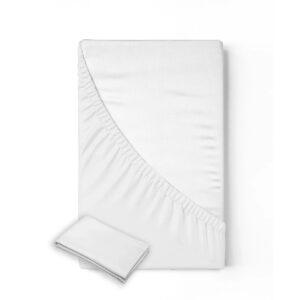 Fitted Sheet Microfiber 2 Piece - غطاء فرشة مايكروفايبر قطعتين